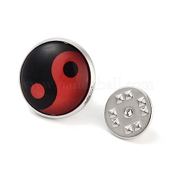 Круглые стеклянные броши&nbsp;LS-JEWB-A022-02A