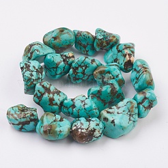 Бусины из натурального магнезита G-K249-01A