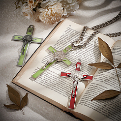 3 шт. 3 стиля цинковый сплав эмалированный большой кулон&nbsp;FIND-NB0004-93