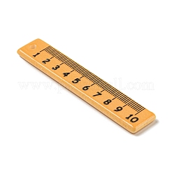 Непрозрачные акриловые подвески по бокам в учебном стиле&nbsp;MACR-D027-03F