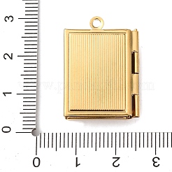 Medaillonanhänger aus Edelstahl 304&nbsp;STAS-K329-01A-G