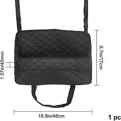 Универсальный органайзер для хранения автомобильных сидений из полиуретана с крючком-держателем для багажника и автомобильных сидений ST-GF0001-03