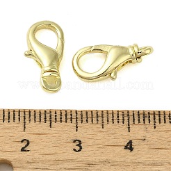 真鍮カニカン  カドミウムフリー＆ニッケルフリー＆鉛フリー  ゴールドカラー  16x8x4mm  穴：1x2mm&nbsp;KK-B089-21A-G