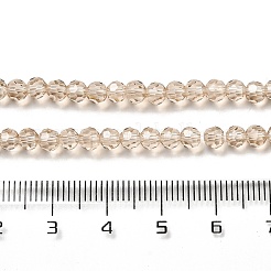 Прозрачные стеклянные бусины&nbsp;EGLA-A035-T4mm-D22