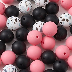 Круглые пищевые экологически чистые силиконовые фокусные шарики SIL-YW0001-14B