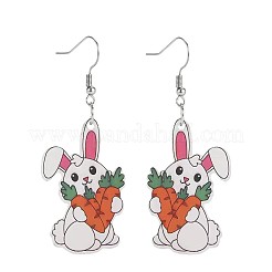 Пасхальные акриловые серьги-подвески&nbsp;FS-WGB0714-01