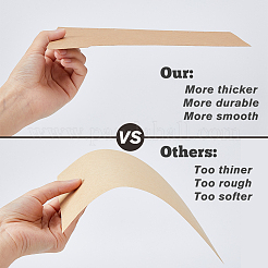 5 Blatt A4 Kraftpapier-Trennblätter&nbsp;SCRA-WH0001-01B-01