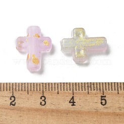 Прозрачные акриловые бусины градиентного цвета&nbsp;OACR-M023-03B