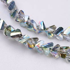 Стеклянные бусины с гальваническим покрытием &nbsp;EGLA-J145-4mm-HP04