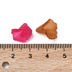 Прозрачные акриловые цветочные бусины&nbsp;X-PL622M