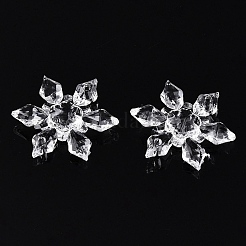 Прозрачные акриловые подвески-коннекторы TACR-T028-03B