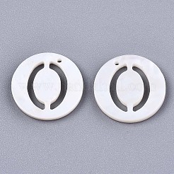 Подвески из натуральных пресноводных ракушек&nbsp;SHEL-S276-119O