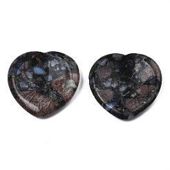 Натуральный глаукофановый камень для большого пальца для лечения беспокойства G-N0325-01-02A