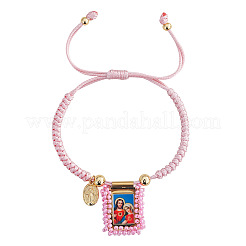 Bedruckte Charm-Armbänder aus Edelstahl 304&nbsp;LS-QB7053
