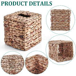 Коробка для салфеток из рафии AJEW-WH20011-02