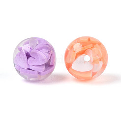 Прозрачные бисеры из смолы&nbsp;RESI-T060-41B-M