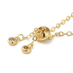 Покрытие стойки латунным кабелем звено цепи изготовление браслета&nbsp;KK-TAC0016-05G