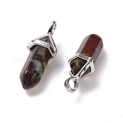 Natürliche drachenblut spitze anhänger&nbsp;G-K329-48P