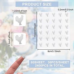 Этикетки из ПВХ и бумаги DIY-WH0374-67D