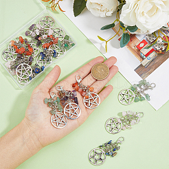 Подвеска из натурального драгоценного камня&nbsp;HJEW-AB00343