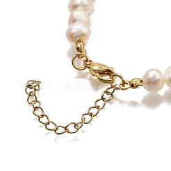 Женские браслеты из бисера из натурального культивированного пресноводного жемчуга BJEW-TA00649
