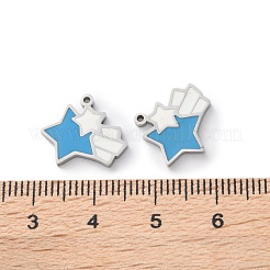 Подвески из эмалированной нержавеющей стали 304&nbsp;STAS-M102-20P-01