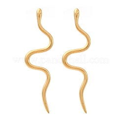 Серьги-гвоздики из нержавеющей стали 304&nbsp;EJEW-Z122-01G