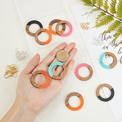 DIY-Sets zur Herstellung baumelnder Ohrringe in 2 Farbe&nbsp;DIY-OC0006-51