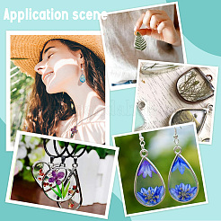 16 шт. 8 стиля подвески из нержавеющей стали 304 с открытой задней частью STAS-UN0057-59