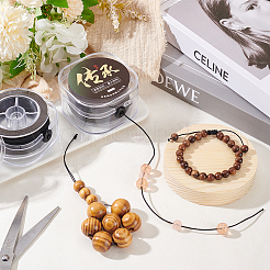 Круглый эластичный шнур из полиэстера EC-WH0026-018B-02