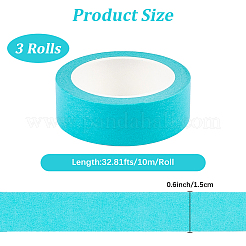 3 Rolle Abdeckband&nbsp;AJEW-CP0009-39B