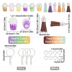 Набор для изготовления брелока с имитацией чая с молоком&nbsp;DIY-SC0020-69