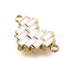 Подвески-сердечки из нержавеющей стали 304 со стразами STAS-Q337-05G