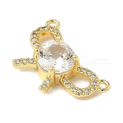 Латунные микро проложить кубического циркония подвески&nbsp;KK-K293-55G