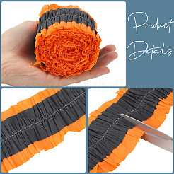 Гирлянда ручной работы из рулона гофрированной бумаги DIY-WH20063-016C