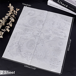 Стекла исправление горный хрусталь&nbsp;DIY-WH0580-82A