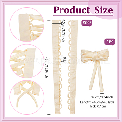 1 Set Ersatzreißverschluss für Damenhochzeitskleider&nbsp;DIY-NB0013-32A