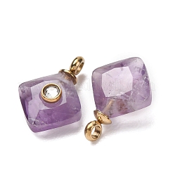 Natürlichen Amethyst Edelsteinanhänger&nbsp;STAS-C184-14A-01