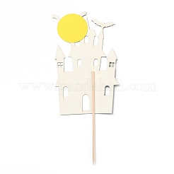 Фетр ткань и бумага замок торт вставка украшения карты DIY-H108-40