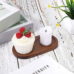 Деревянные резные коврики для чашек AJEW-WH20048-39E