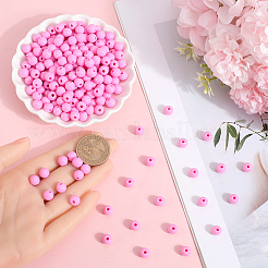 Непрозрачные акриловые бусины&nbsp;MACR-SP0001-27B-04