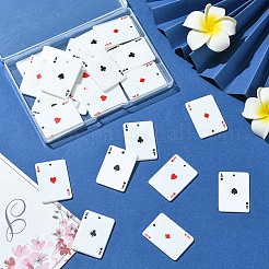 24шт 4 стиля подвески из смолы&nbsp;RESI-SC0036-43