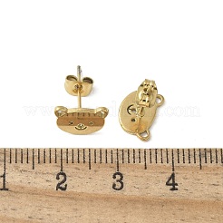 Серьги-гвоздики из нержавеющей стали 304&nbsp;LS-STAS-E501-22G