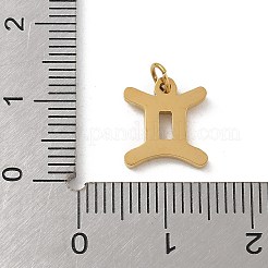 Ciondoli in acciaio inossidabile 304&nbsp;LS-STAS-R001-04G-03