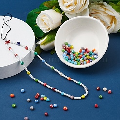 120шт непрозрачные стеклянные бусины нити EGLA-YW0001-23