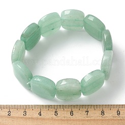 Bracelets extensibles en perles de verre faites à la main pour hommes et femmes&nbsp;BJEW-G738-01B-08