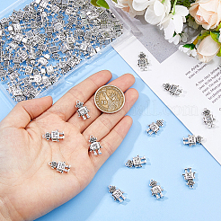 100 pièces pendentifs en alliage de style tibétain&nbsp;TIBE-DC0001-16