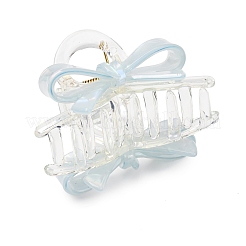 Haarspangen mit Schleife und Krallen aus PVC&nbsp;PHAR-F023-02