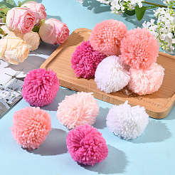 12шт. Шарик из шерстяной пряжи 4 цветов&nbsp;DIY-SC0031-40
