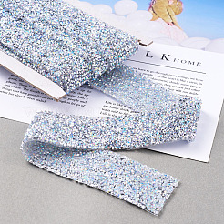 Блестящая смола исправления горный хрусталь (клей-расплав на спине)&nbsp;OCOR-TA0002-02-40mm